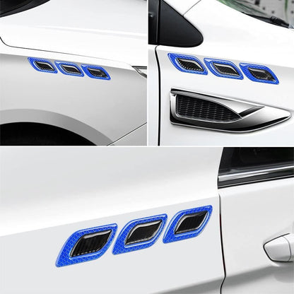 Carbon Fiber Graphic Car Reflective Sticker-Light